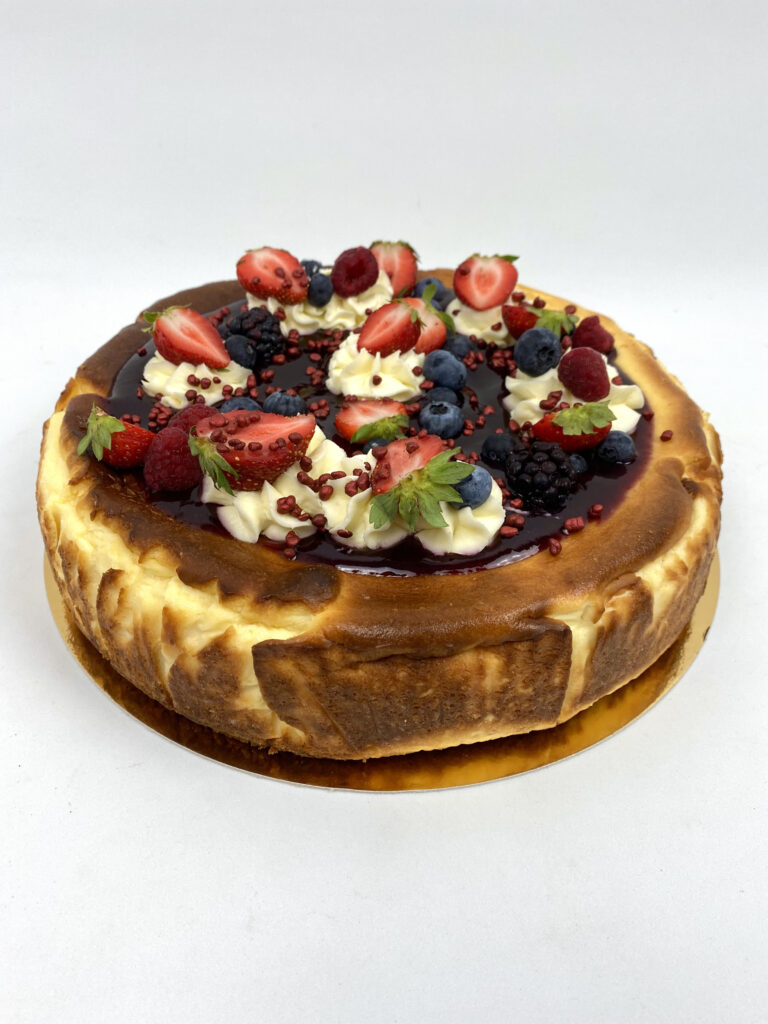 Tarta de Queso y Frutos Rojos