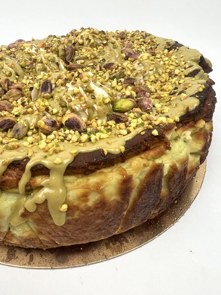 Tarta de Queso y pistacho